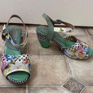 Floral Multi-Color Women's Sandals